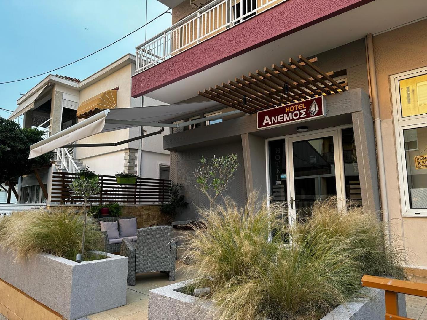 Anemos Otel Agía Triás Dış mekan fotoğraf